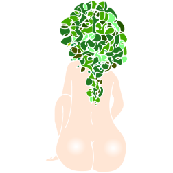 sitting girl [spring]